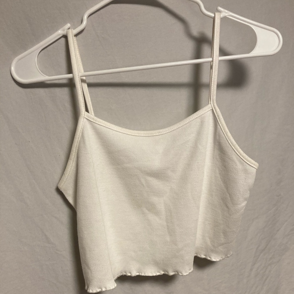 White cami shirt